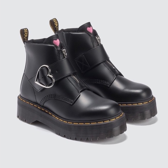 Lazy Oaf Heart Buckle Boot 